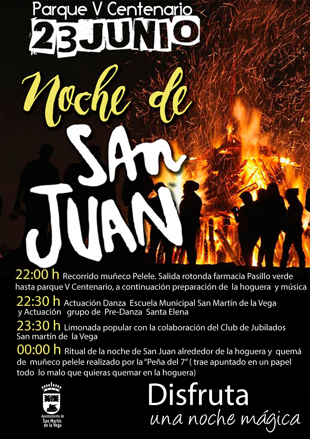 Noche de San Juan | Ayuntamiento de San Martín de la Vega