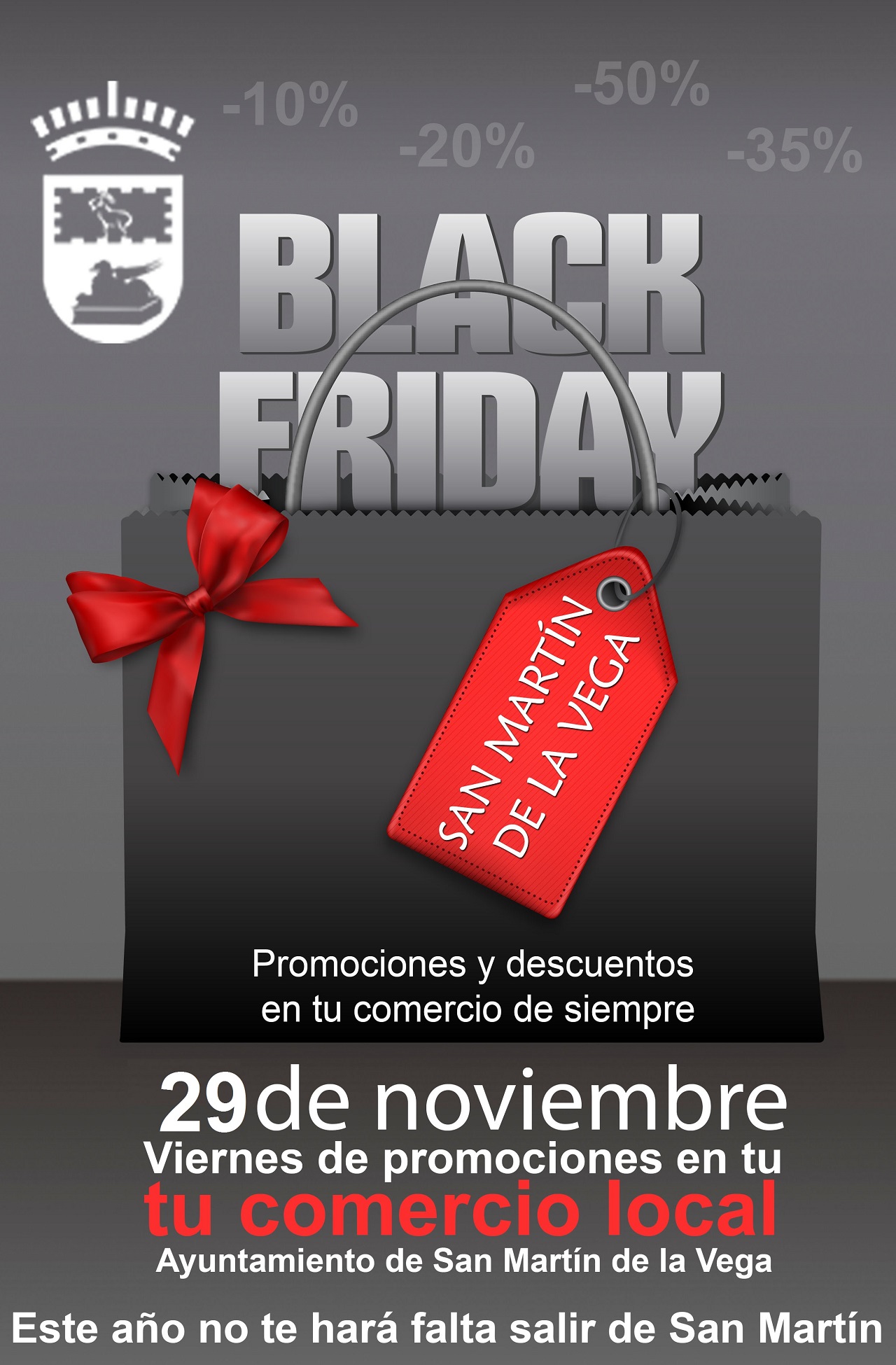 El comercio de San Martin de la Vega se apunta al Black Friday y ofrece  grandes ofertas a sus clientes | Ayuntamiento de San Martín de la Vega