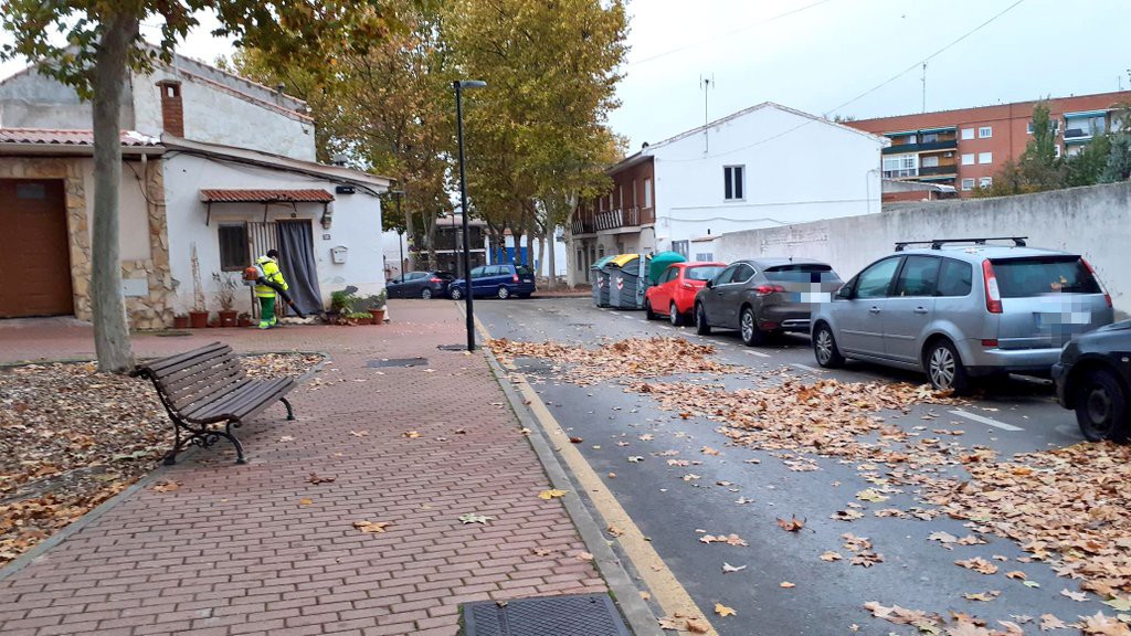 San Martín de la Vega refuerza el servicio de limpieza para la “recogida de la hoja”