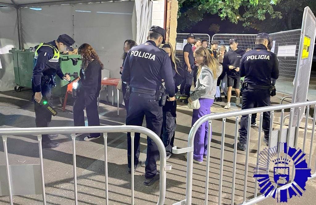 Un gran despliegue policial garantizó la seguridad en las Fiestas San Marcos 2023