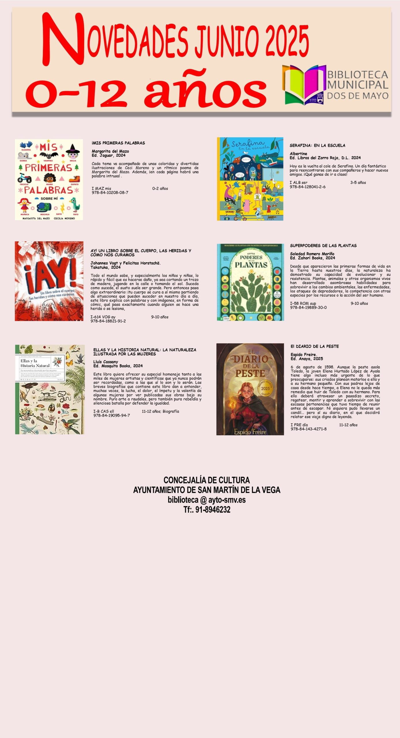 06 INFANTIL - Novedades JUNIO 2025