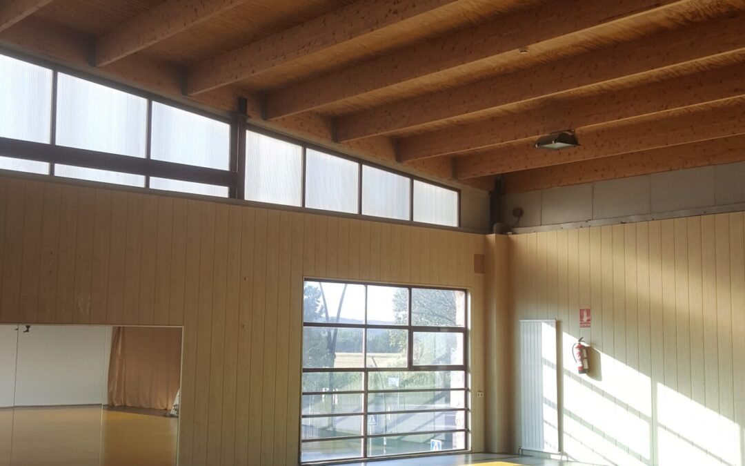 Las salas del Polideportivo Municipal ya cuentan con un nuevo sistema de climatización