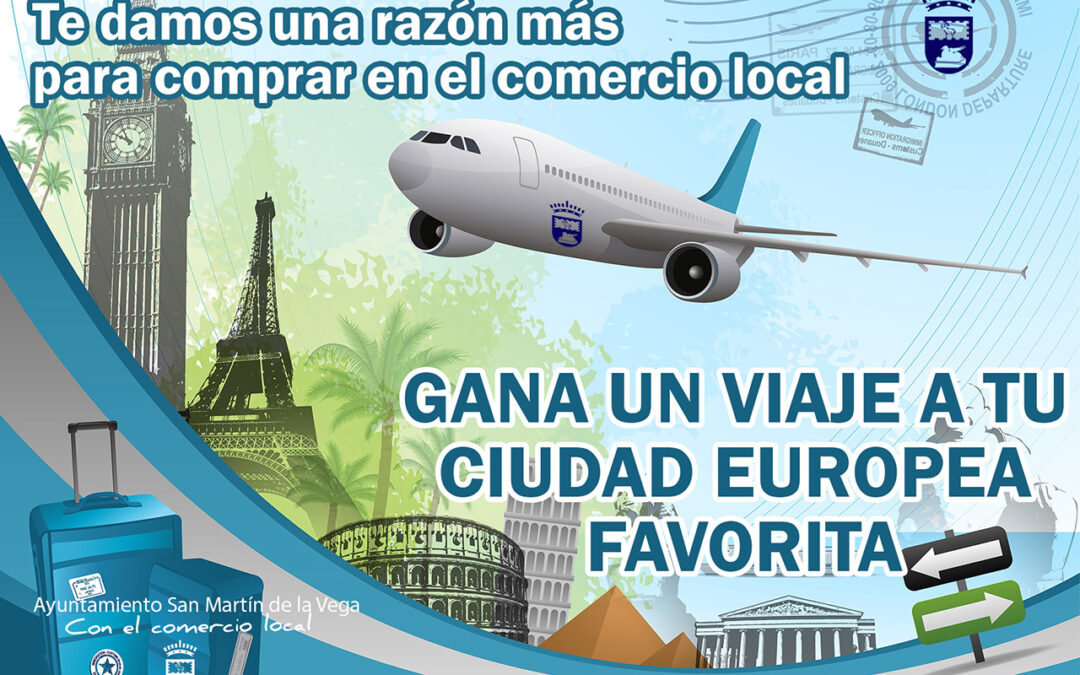 Esta navidad comprar en el comercio local puede darte un pasaporte para viajar a Europa