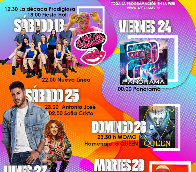 Las fiestas San Marcos estrenan formato con dos carpas y una programación ampliada
