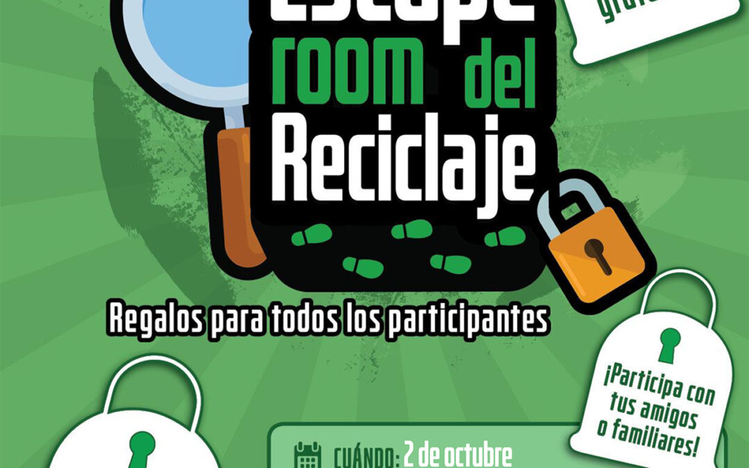 Llega al municipio el Escape room del reciclaje