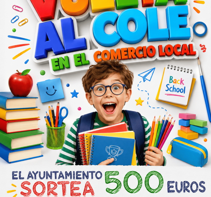 La vuelta al cole 2026/27 vuelve a tener premio en San Martín de la Vega