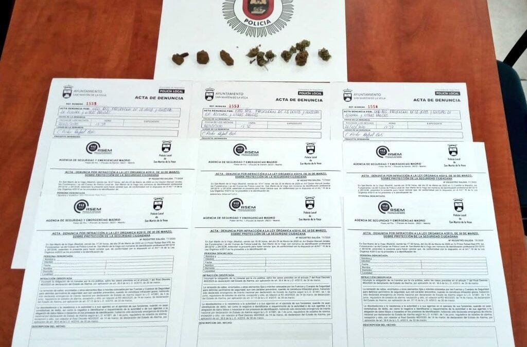 San Martín de la Vega acumula 357 denuncias durante el Estado de Alarma