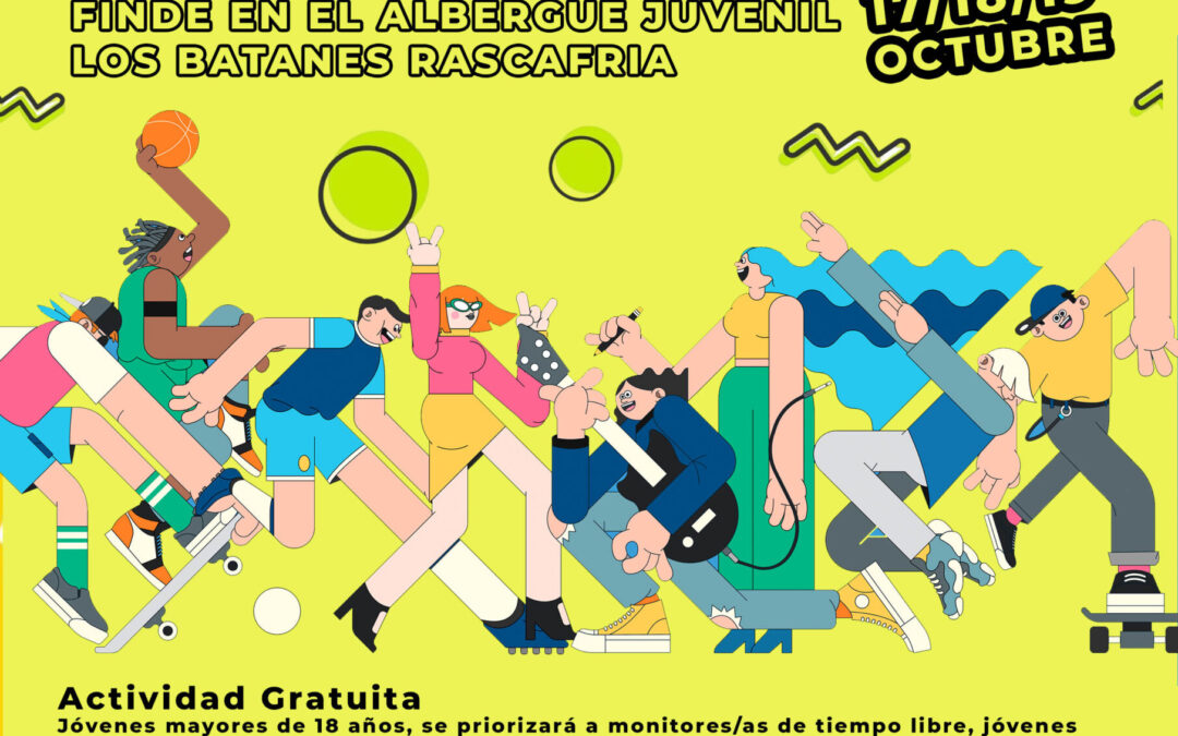 Encuentro Juvenil 2025; jóvenes de San Martín de la Vega creando un ocio inclusivo