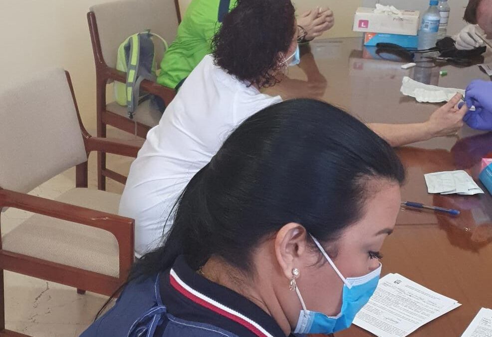 San Martín de la Vega realiza test COVID-19 a más de 130 empleados públicos
