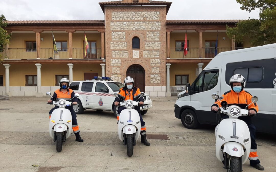 El Ayuntamiento adquiere tres motocicletas eléctricas para Protección Civil