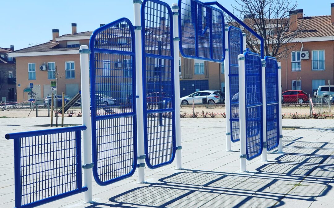 San Martín de la Vega comienza la instalación de su segunda pista multideportiva