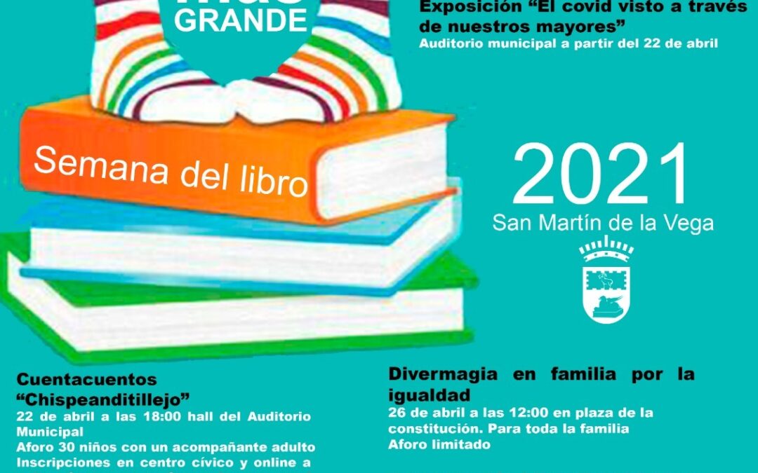 San Martin de la Vega presenta su programación especial para la Semana del Libro