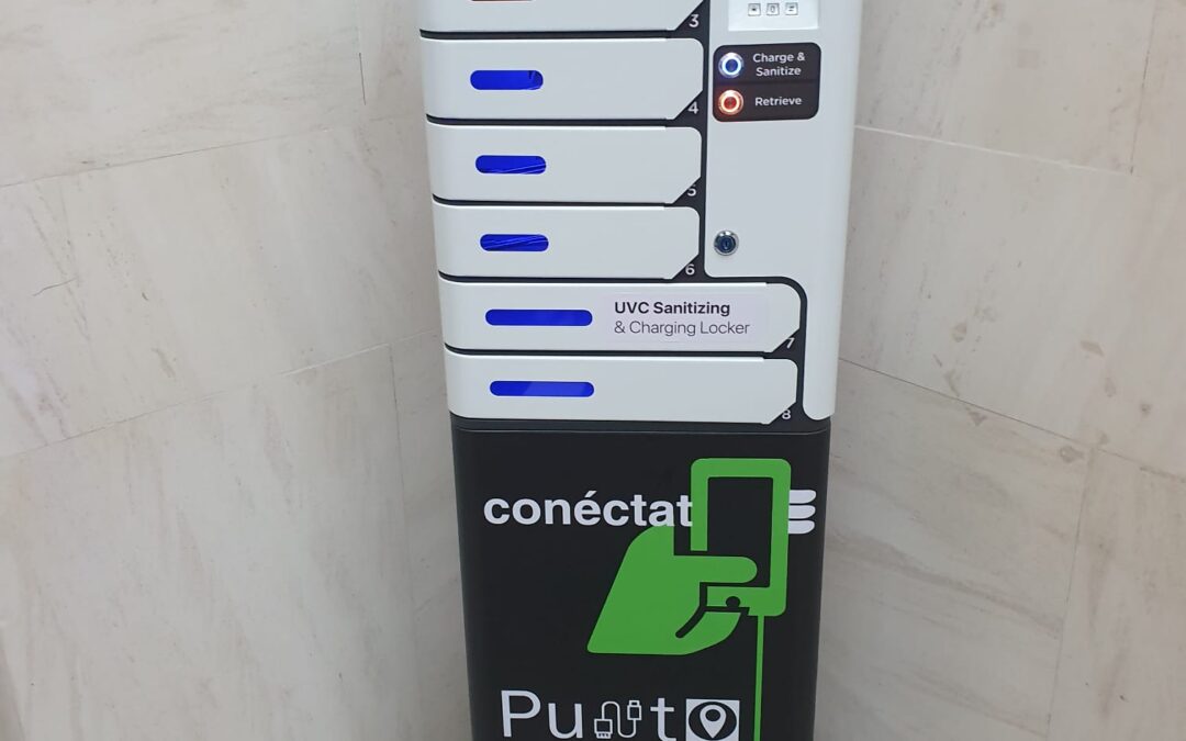 El Ayuntamiento instala 6 puntos de recarga para dispositivos móviles en diferentes dependencias municipales