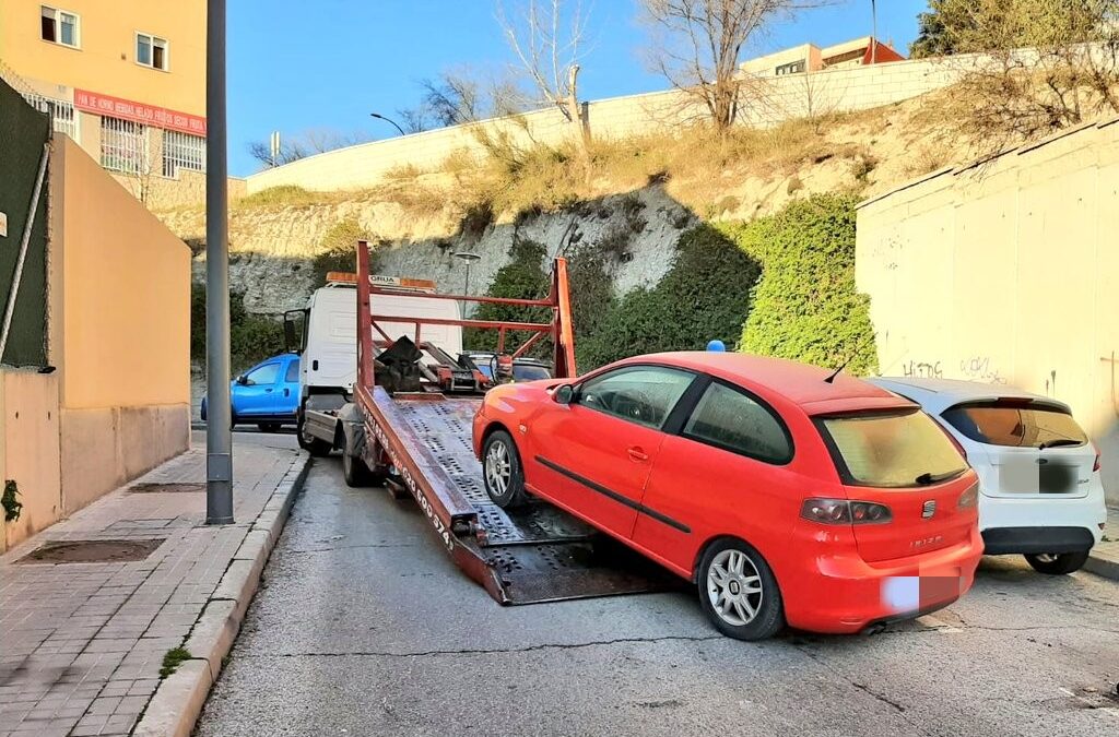 Retirados 152 vehículos de las calles de San Martín de la Vega, un 26% más que en 2020