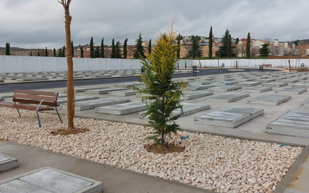 Finalizan las obras de ampliación y mejora del cementerio de San Martín de la Vega