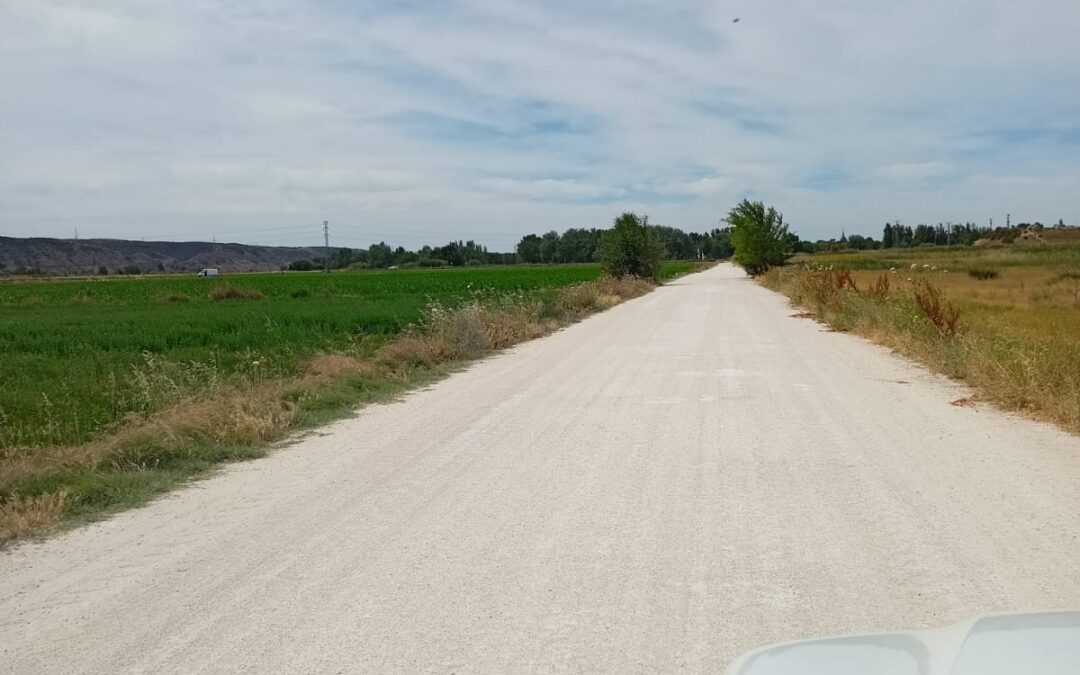 Finalizan los trabajos de mantenimiento y conservación de varios caminos municipales