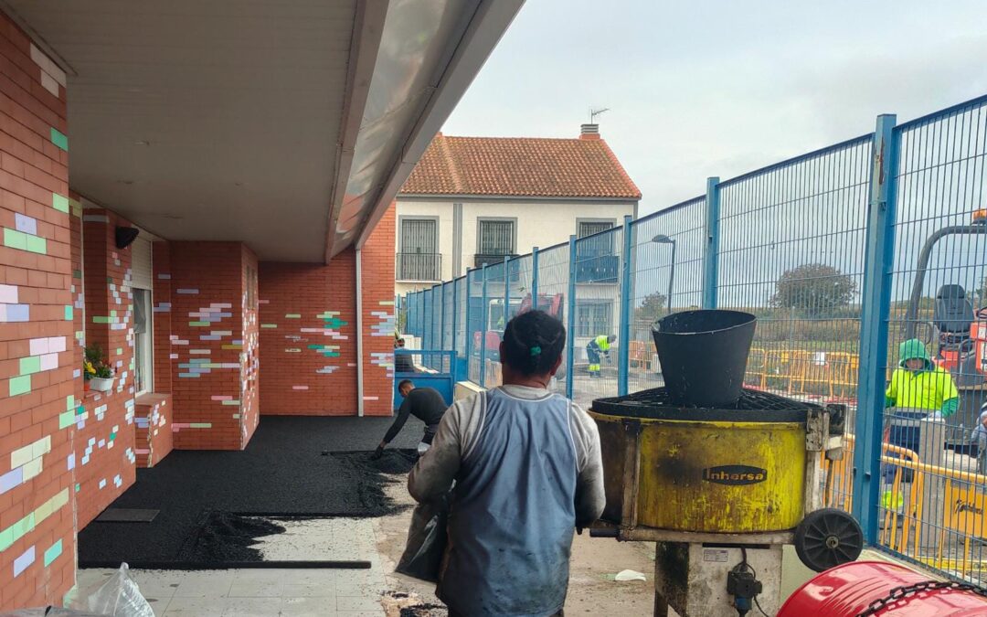 Empiezan las obras de mejora y accesibilidad en la Escuela Infantil “Fantasía”