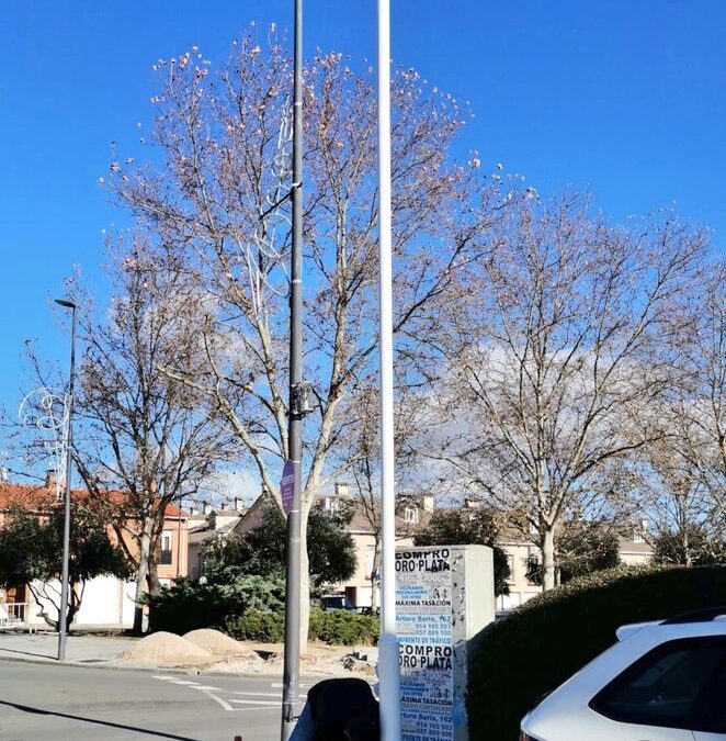 Comienza la instalación de 34 cámaras de seguridad en San Martín de la Vega