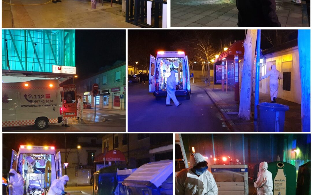 San Martín de la Vega estrena nuevo equipo para desinfectar calles y espacios públicos