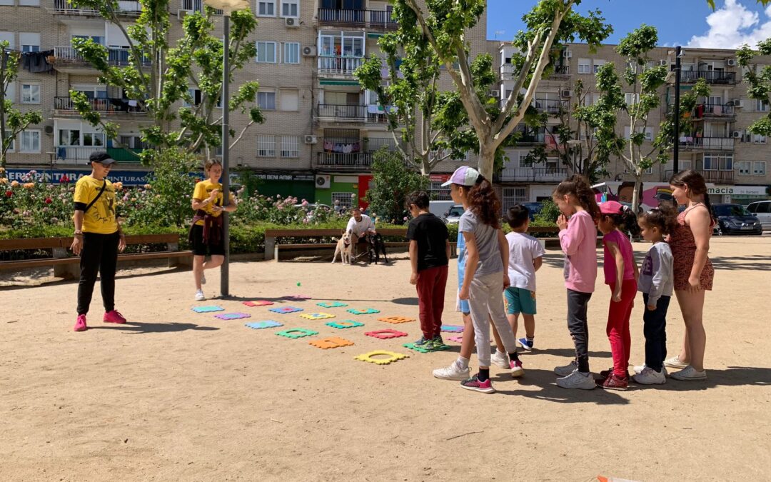Los parques del municipio se llenan de diversión con «Juega en la Vega»