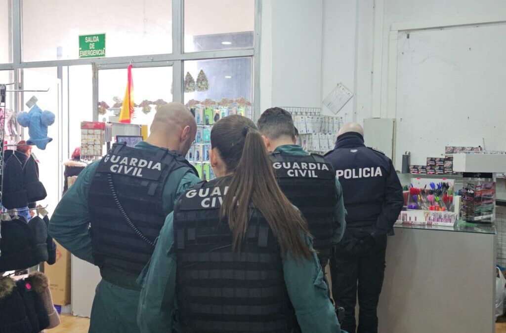 San Martín de la Vega inspecciona la venta de artefactos pirotécnicos y juguetes