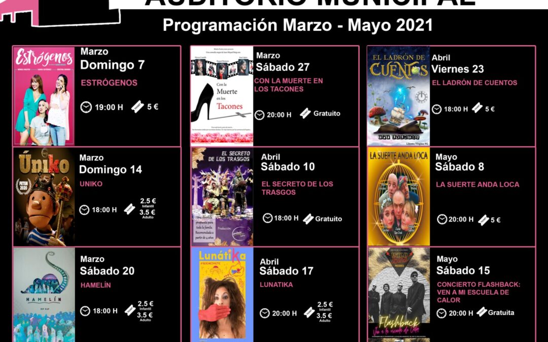 Vuelve la programación +Cultura a San Martín de la Vega