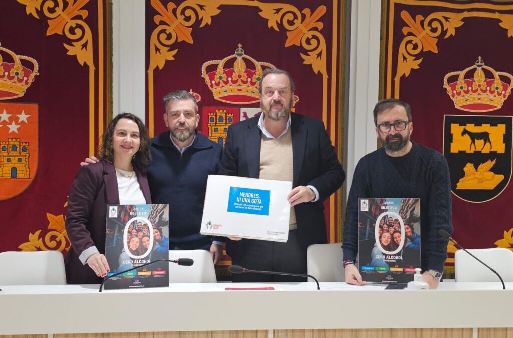 San Martín de la Vega y Espirituosos España reafirman su compromiso en la prevención del consumo de alcohol en menores
