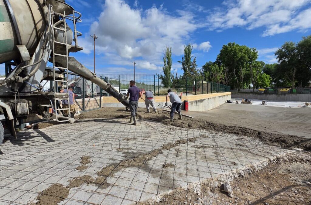 En marcha las obras de mejora del Punto Limpio de San Martín de la Vega
