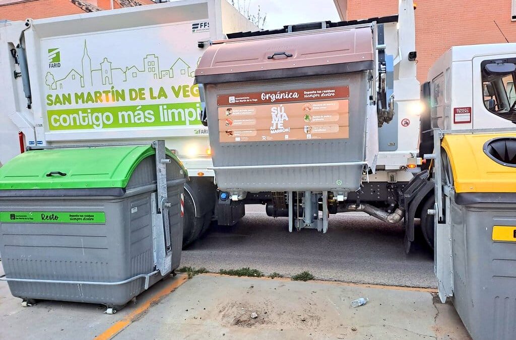 San Martín de la Vega recoge más de 47 toneladas de biorresiduos