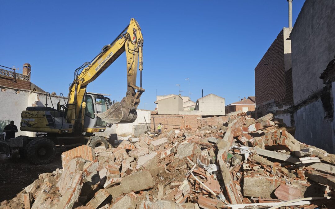 En marcha las obras del aparcamiento público en el casco antiguo