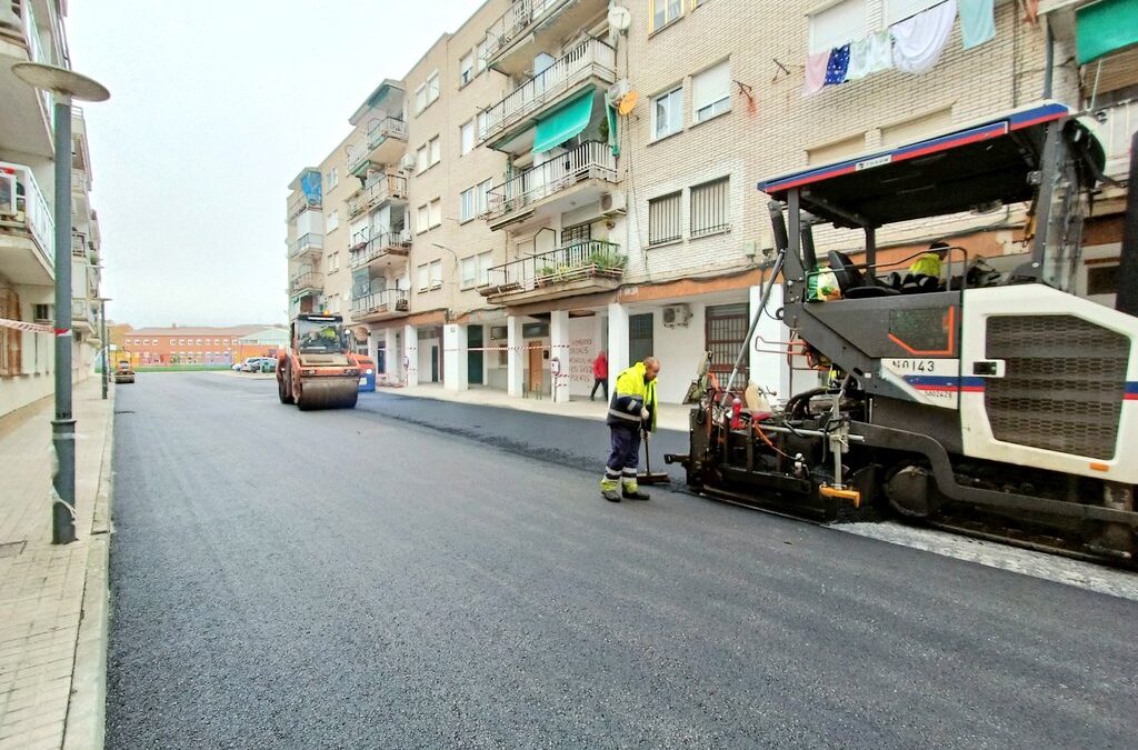 Comienzan las obras de asfaltado de más de 20.000 m2 de calles en San Martín de la Vega