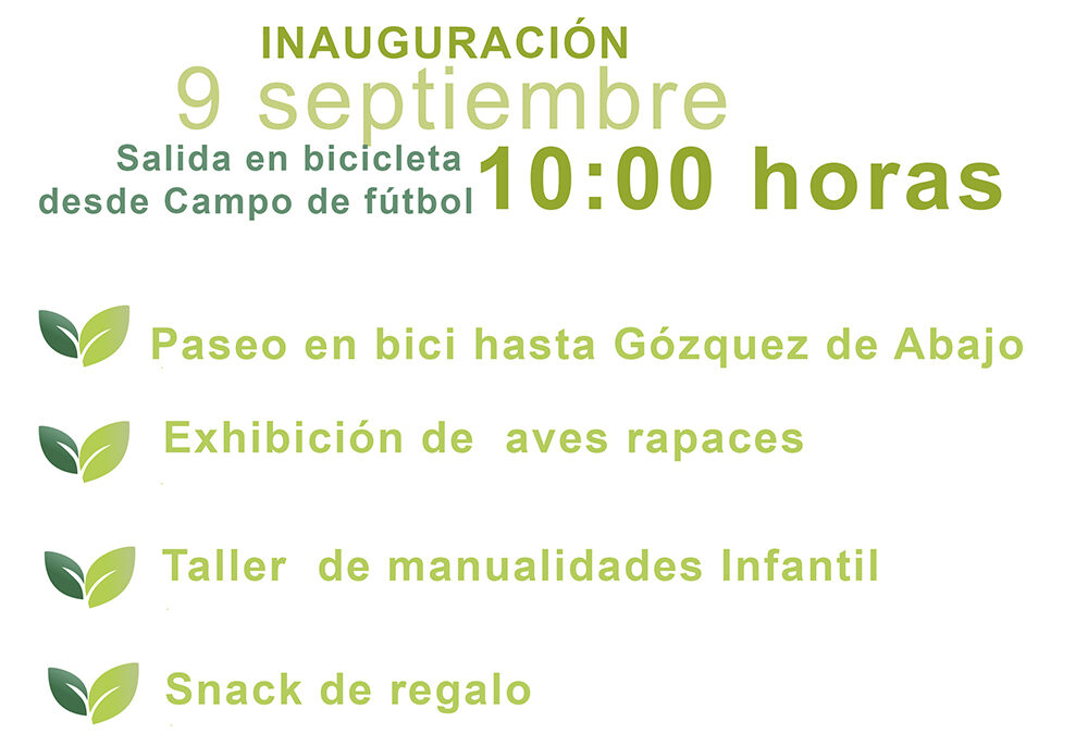 San Martín de la Vega inaugura su Aula Medioambiental de Gózquez.