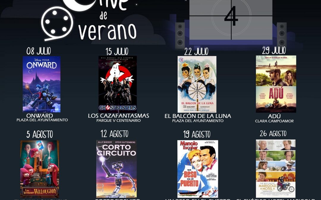 Comienzan las noches de cine de  verano 2021 en San Martín de la Vega