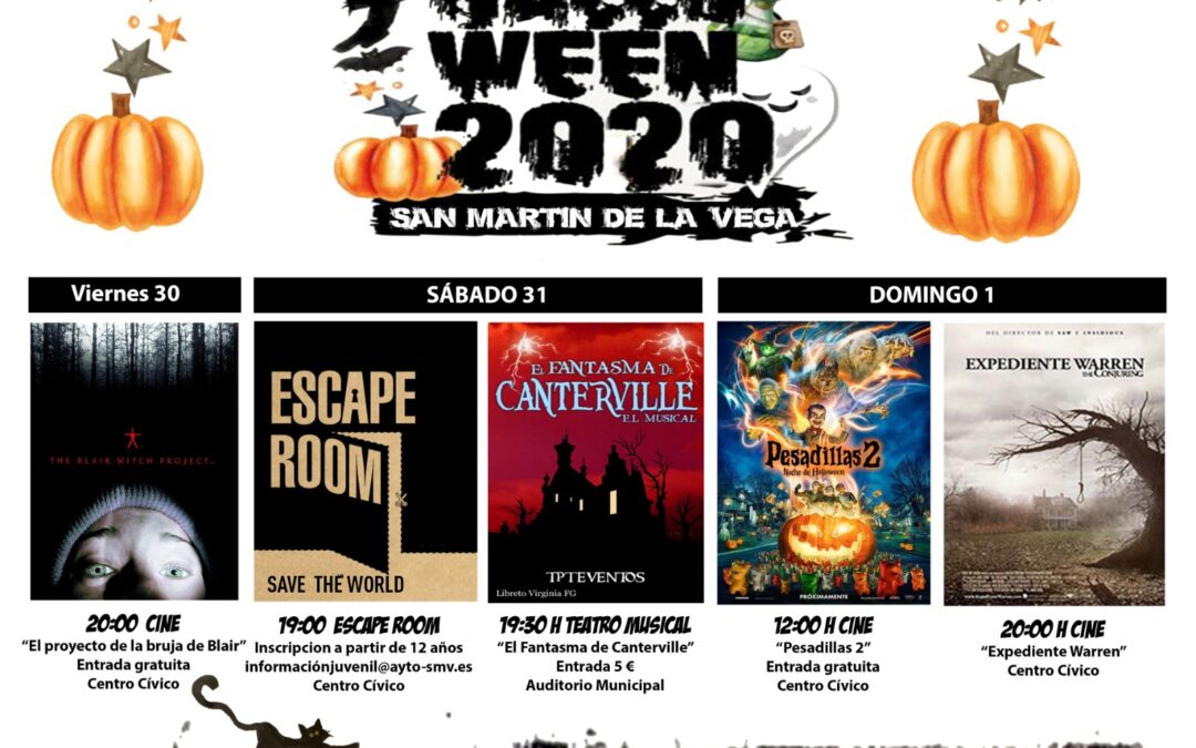 Un Halloween 2020 seguro en San Martín de la Vega