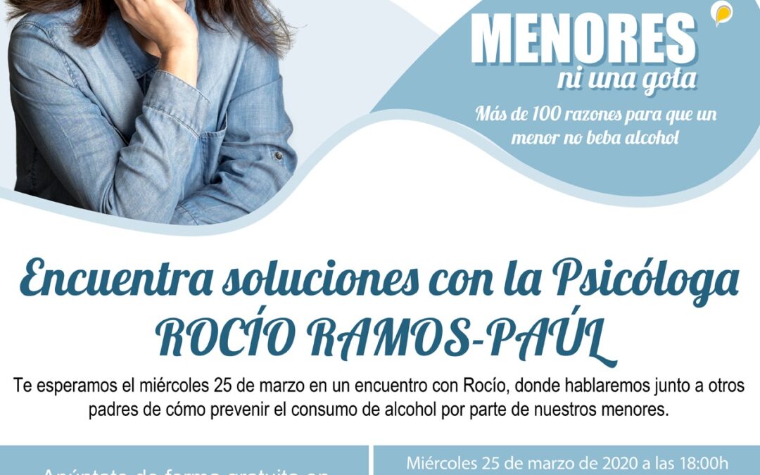 Menores ni una gota. Más de 100 razones para que un menor no beba
