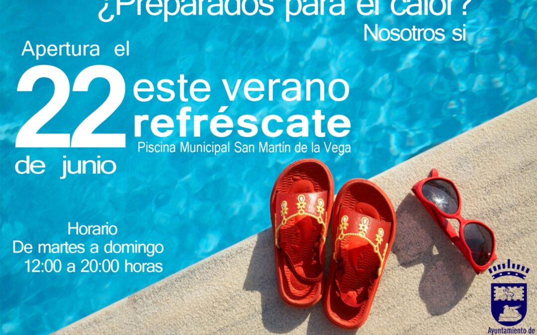 El sábado 22 de junio comienza la temporada de la piscina de verano