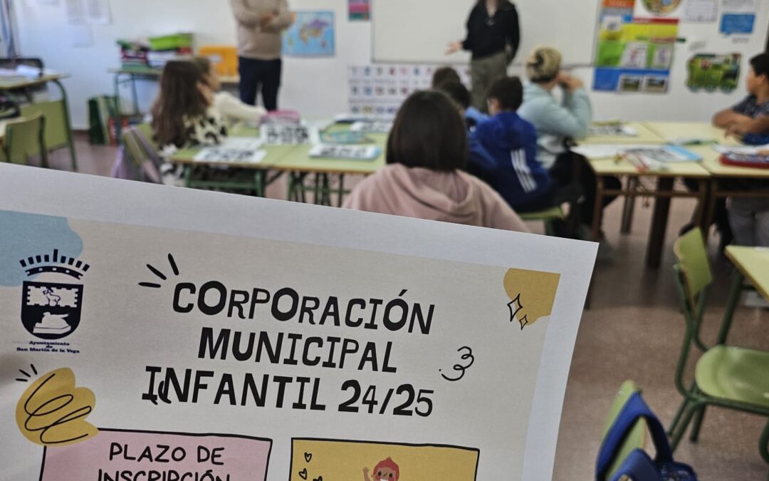 Cuarto año consecutivo donde los alumnos del municipio tendrán voz con la formación de la Corporación Infantil