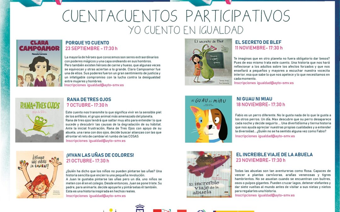 La concejalía de Igualdad inicia el programa “Yo cuento en igualdad” en la Biblioteca Municipal
