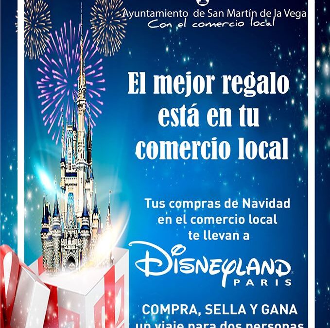 Esta navidad comprar en el comercio local puede llevarte a conocer el mundo mágico de Disney