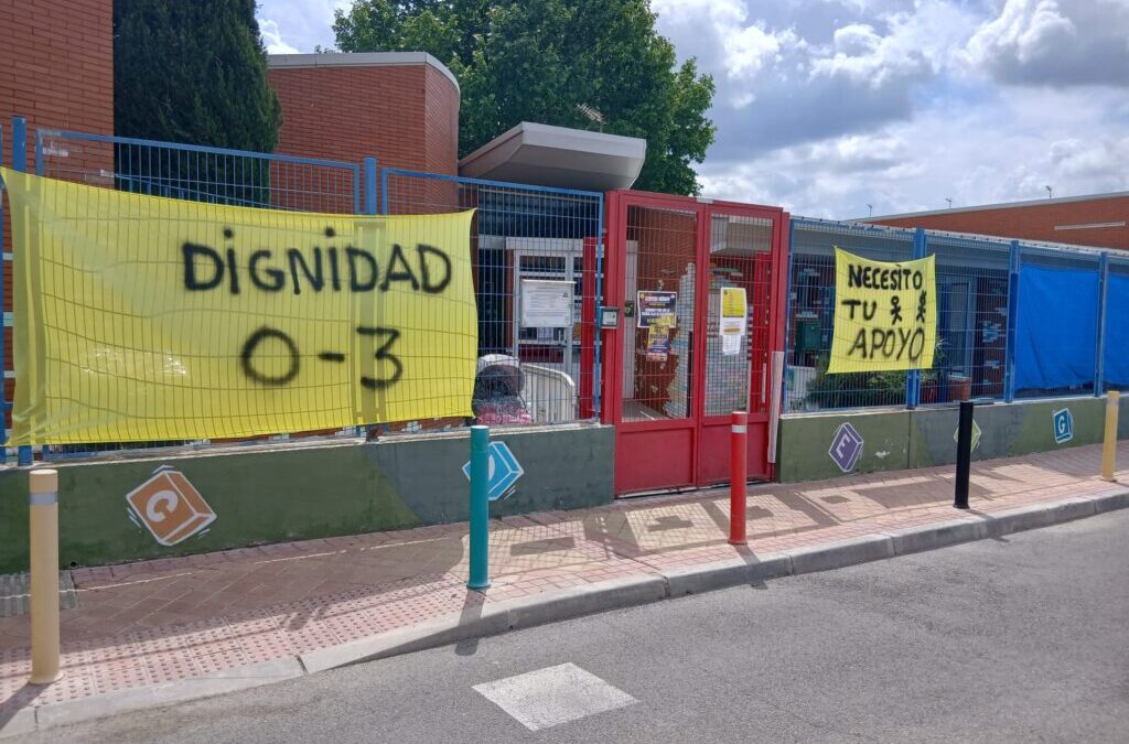 San Martín de la Vega se solidariza con las reivindicaciones de la educación infantil
