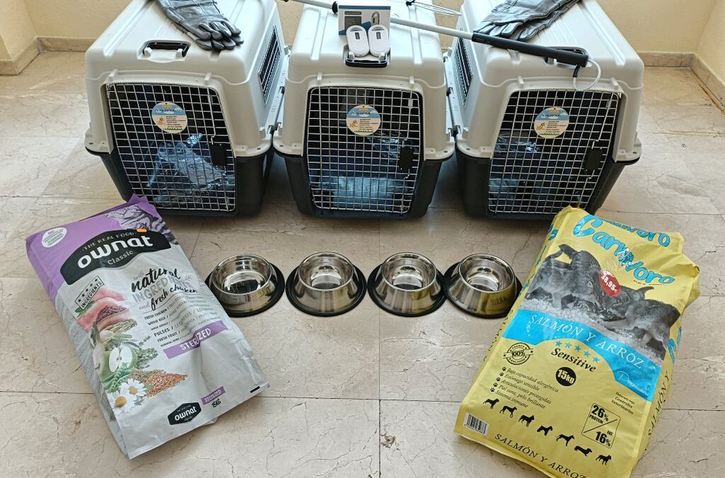 La Policía Local estrena nuevo material para la captura de animales perdidos
