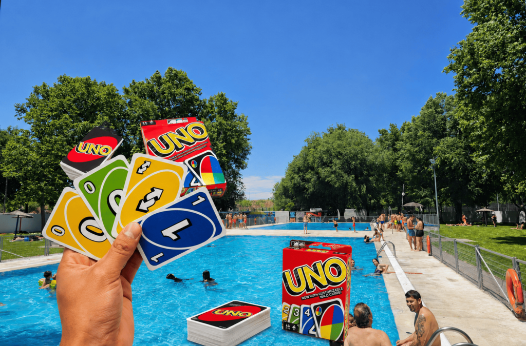Juegos tradicionales  y piscina se unen este verano en una nueva actividad infantil