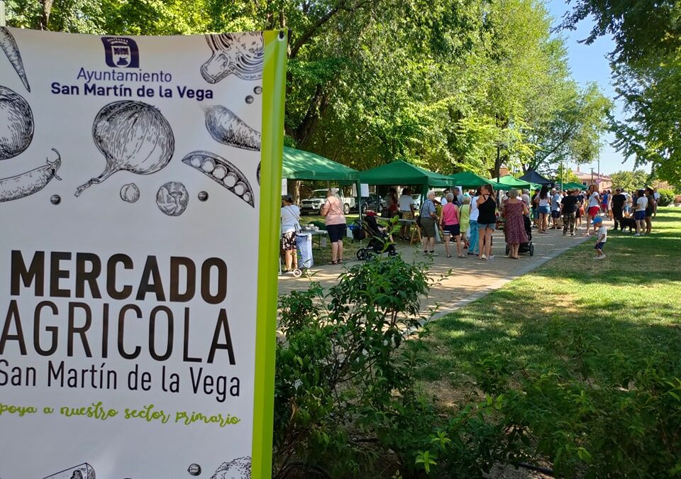 El Mercado Agrícola de San Martín de la Vega regresa con producto local y de proximidad