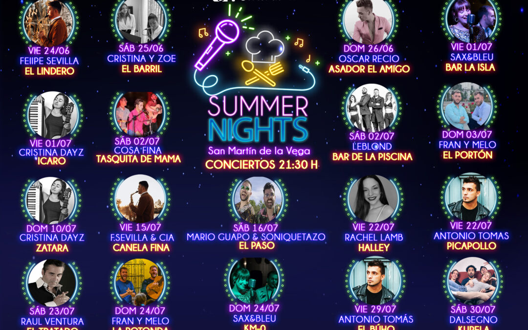 “Summer Nights” se repite por segundo año para apoyar a la hostelería local