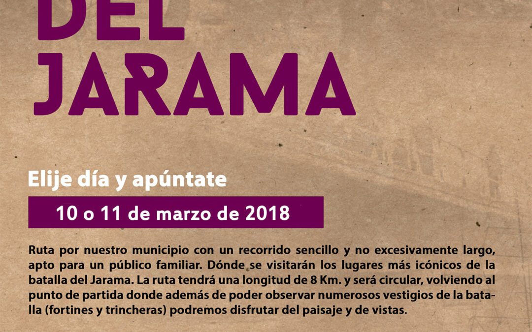Una edición especial de “Rutas x San Martín” sobre la batalla del Jarama
