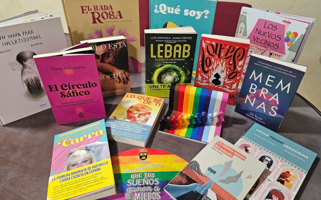 Ampliación de la sección de libros LGBTBIQ de la Biblioteca Municipal