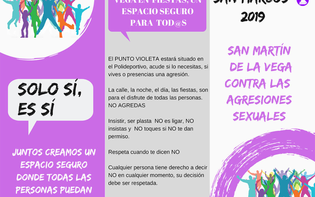 San Martín de la Vega contra las agresiones sexuales «Solo Sí es Sí»