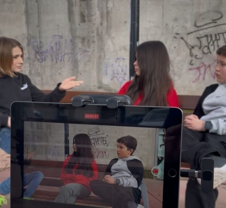 El taller juvenil de cine encara el final con la grabación de un nuevo cortometraje