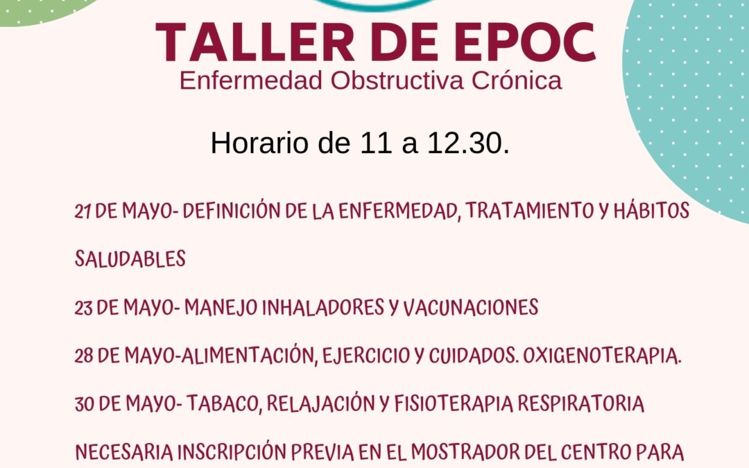 Taller de epoc (enfermedad obstructiva crónica)