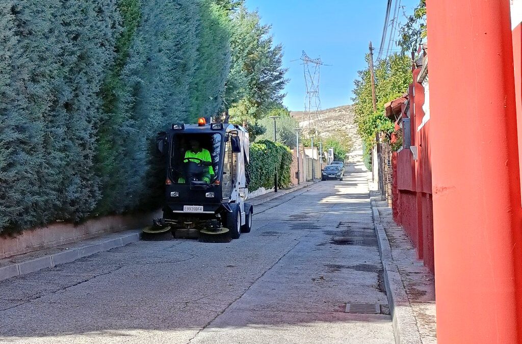En marcha el nuevo servicio de limpieza viaria de San Martín de la Vega